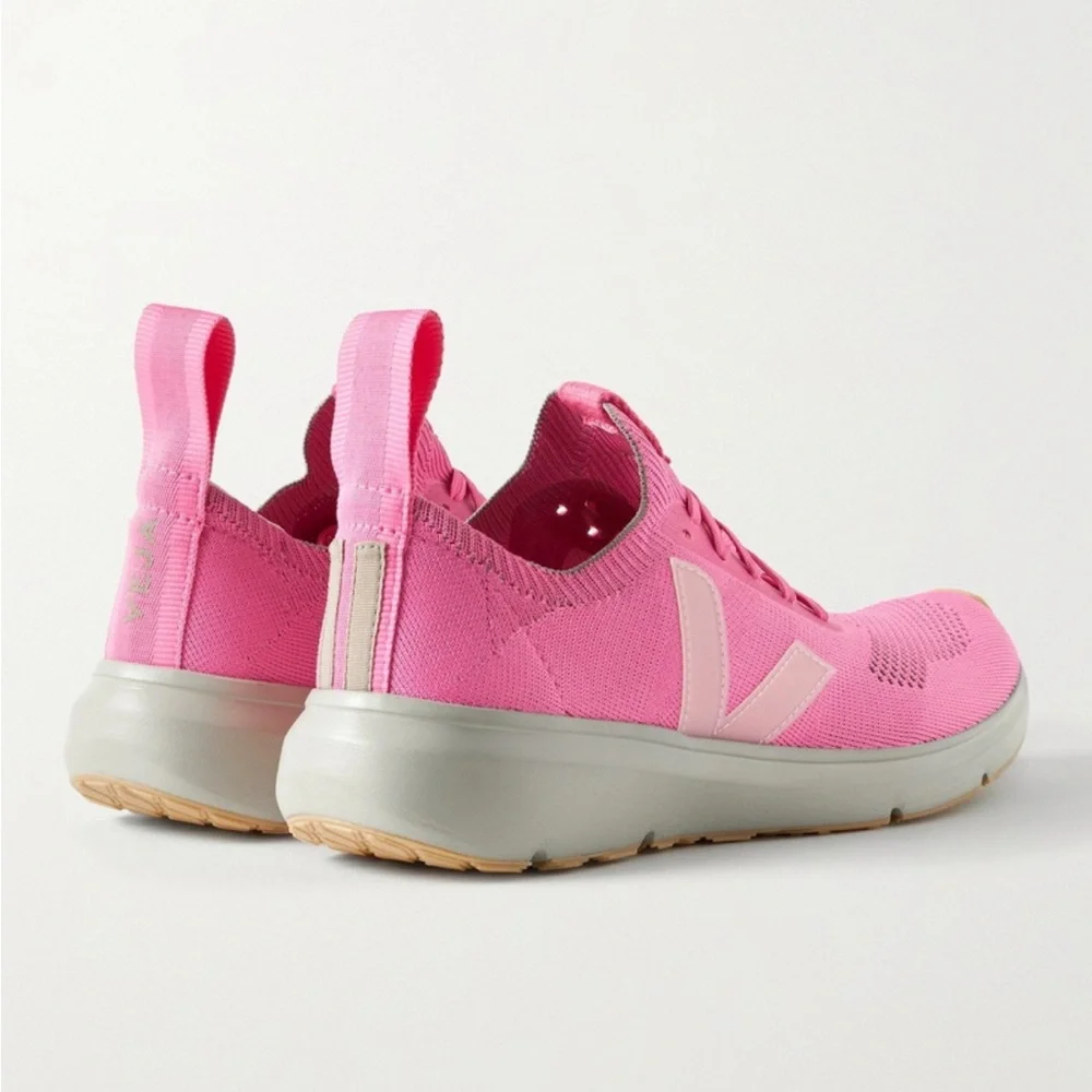 Veja Women's Pink Sneakers - Picture 2 of 6